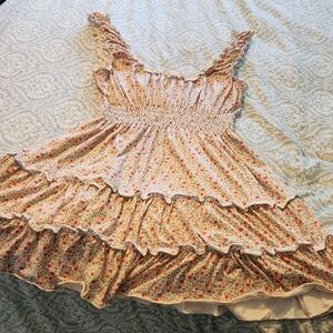 Altar'd State Kids Floral Ruffle Dress